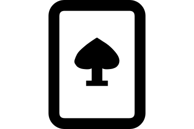 Spades Playing Card Free Open-Source SVG Icon (PrestaShop Icons)