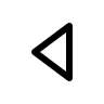 Left Caret Arrow Free Open-Source SVG Icon