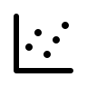 Scatter Chart Graph Free Open-Source SVG Icon