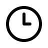 Clock (Prime Icons) Free Open-Source SVG Icon