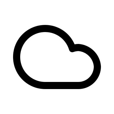 Cloud (Prime Icons) Free Open-Source SVG Icon (Prime Icons)