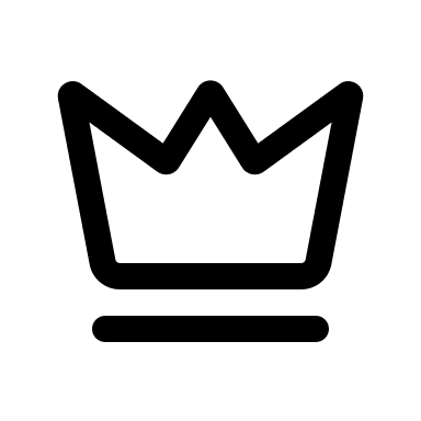 Crown Symbol Free Open-Source SVG Icon (Prime Icons)