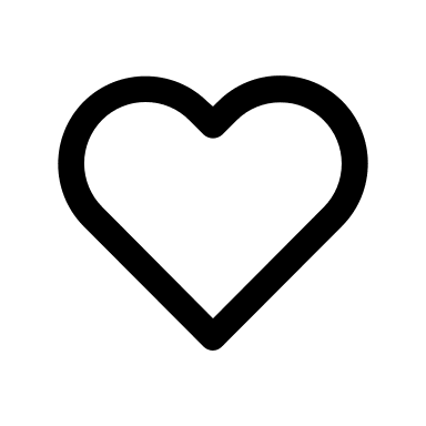 Heart Symbol Free Open-Source SVG Icon (Prime Icons)