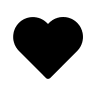 Filled Heart Symbol (Prime Icons) Free Open-Source SVG Icon