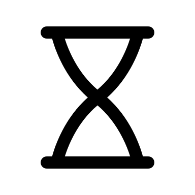 Hourglass Timer Free Open-Source SVG Icon (Prime Icons)