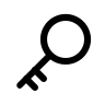 Key Symbol Free Open-Source SVG Icon