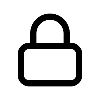 Lock Symbol Free Open-Source SVG Icon (Prime Icons)