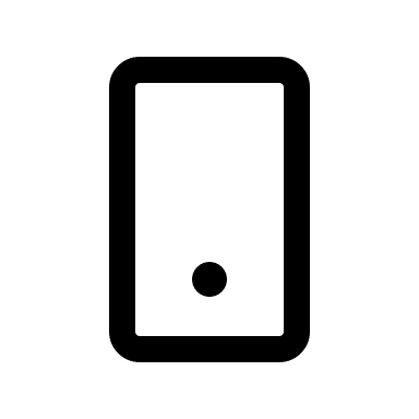 Mobile Device Free Open-Source SVG Icon (Prime Icons)