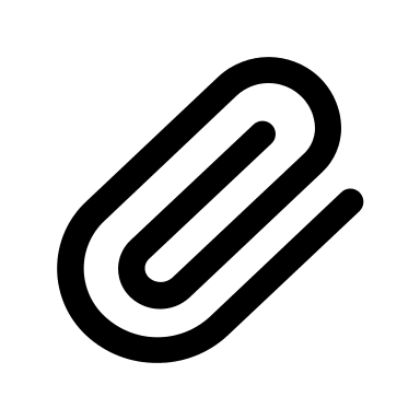 Paperclip (Prime Icons) Free Open-Source SVG Icon (Prime Icons)