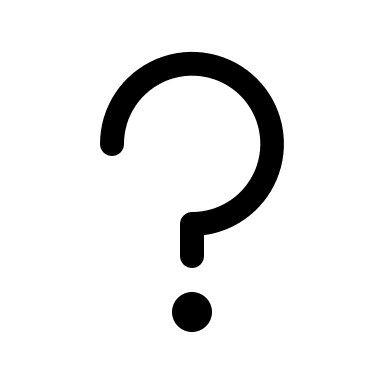 Question Mark Symbol Free Open-Source SVG Icon (Prime Icons)