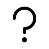 Question Mark Symbol Free Open-Source SVG Icon