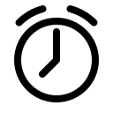 Alarm Clock Notification Free Open-Source SVG Icon