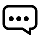 Chat Conversation Free Open-Source SVG Icon