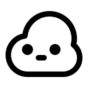 Cloudia Cloud Service Free Open-Source SVG Icon