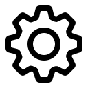 Cog Gear Component Free Open-Source SVG Icon