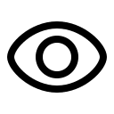 Eye Symbol Free Open-Source SVG Icon