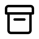 Folder Archive Storage Free Open-Source SVG Icon