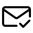 Subscribed Mail Notification Free Open-Source SVG Icon