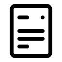 Paper Document Free Open-Source SVG Icon