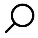 Search Functionality Free Open-Source SVG Icon