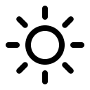 Sun Symbol Free Open-Source SVG Icon