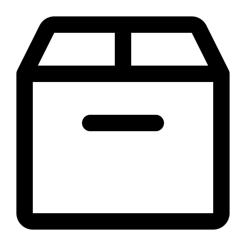 Archive Storage Box Free Open-Source SVG Icon (Radix Icons)