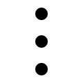 Vertical Dots Menu (Radix) Free Open-Source SVG Icon