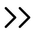 Double Right Arrow (Radix Icons) Free Open-Source SVG Icon