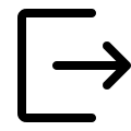 Exit Door Free Open-Source SVG Icon