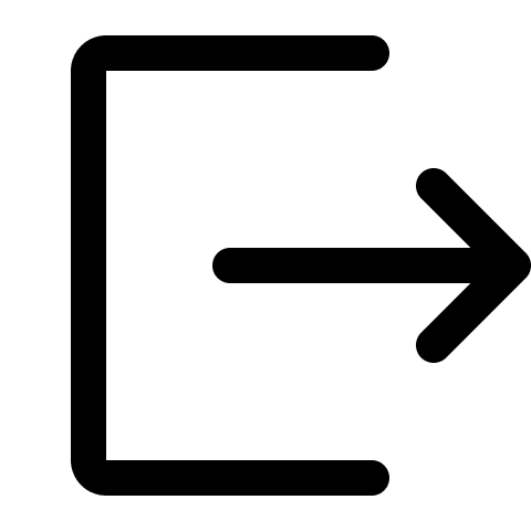 Exit Door Free Open-Source SVG Icon (Radix Icons)