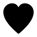 Filled Heart Symbol (Radix) Free Open-Source SVG Icon