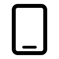 Mobile Device Free Open-Source SVG Icon