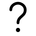 Question Mark Symbol Free Open-Source SVG Icon