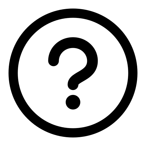 Circled Question Mark Free Open-Source SVG Icon (Radix Icons)