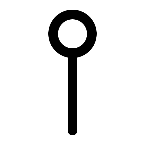 Sewing Pin Free Open-Source SVG Icon (Radix Icons)