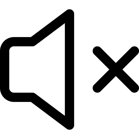 Speaker Off (Radix Icons) Free Open-Source SVG Icon (Radix Icons)