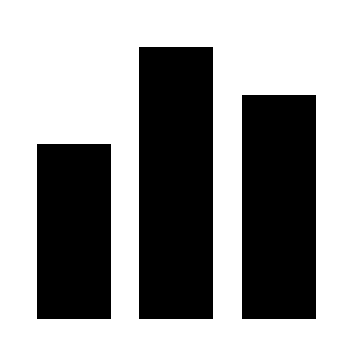 Bar Chart Visualization Free Open-Source SVG Icon (Raphael)