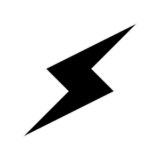 Lightning Bolt Free Open-Source SVG Icon (Raphael)