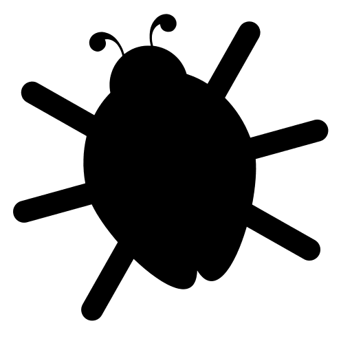 Bug (Raphael) Free Open-Source SVG Icon (Raphael)