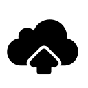 Cloud Up Service Free Open-Source SVG Icon