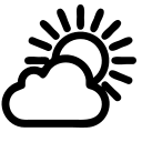 Cloudy Weather Free Open-Source SVG Icon