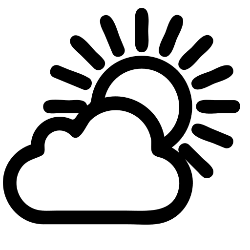 Cloudy Weather Free Open-Source SVG Icon (Raphael)