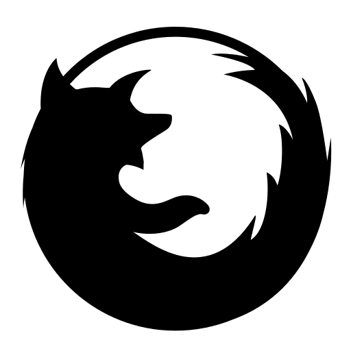 Firefox Web Browser Free Open-Source SVG Icon (Raphael)