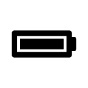 Full Battery Status Indicator Free Open-Source SVG Icon