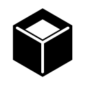 Full Cube 3D Shape Free Open-Source SVG Icon