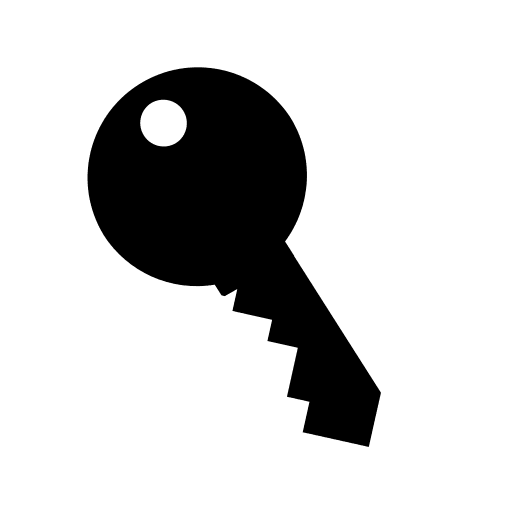 Key Symbol (Raphael) Free Open-Source SVG Icon (Raphael)