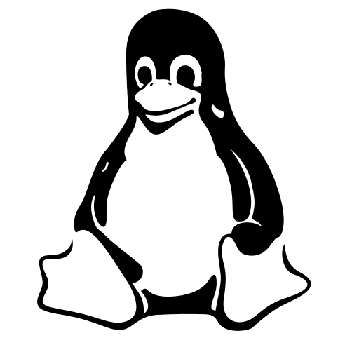 Linux Operating System Free Open-Source SVG Icon (Raphael)