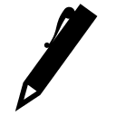 Writing Pen Free Open-Source SVG Icon