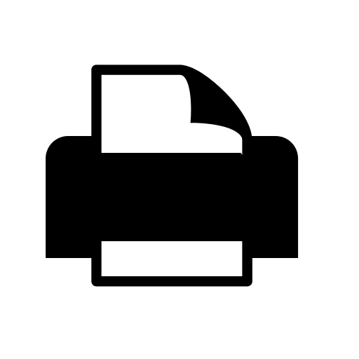 Printer Device Free Open-Source SVG Icon (Raphael)