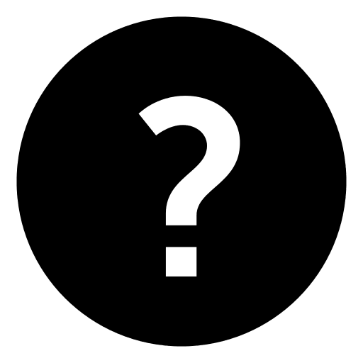 Question Mark Symbol Free Open-Source SVG Icon (Raphael)